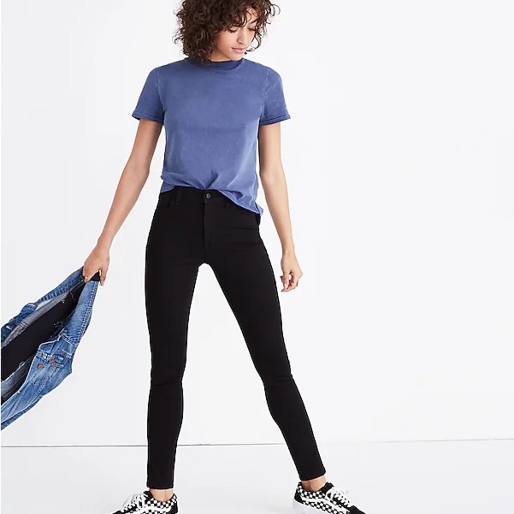 Madewell Roadtripper Black Skinny Jeans